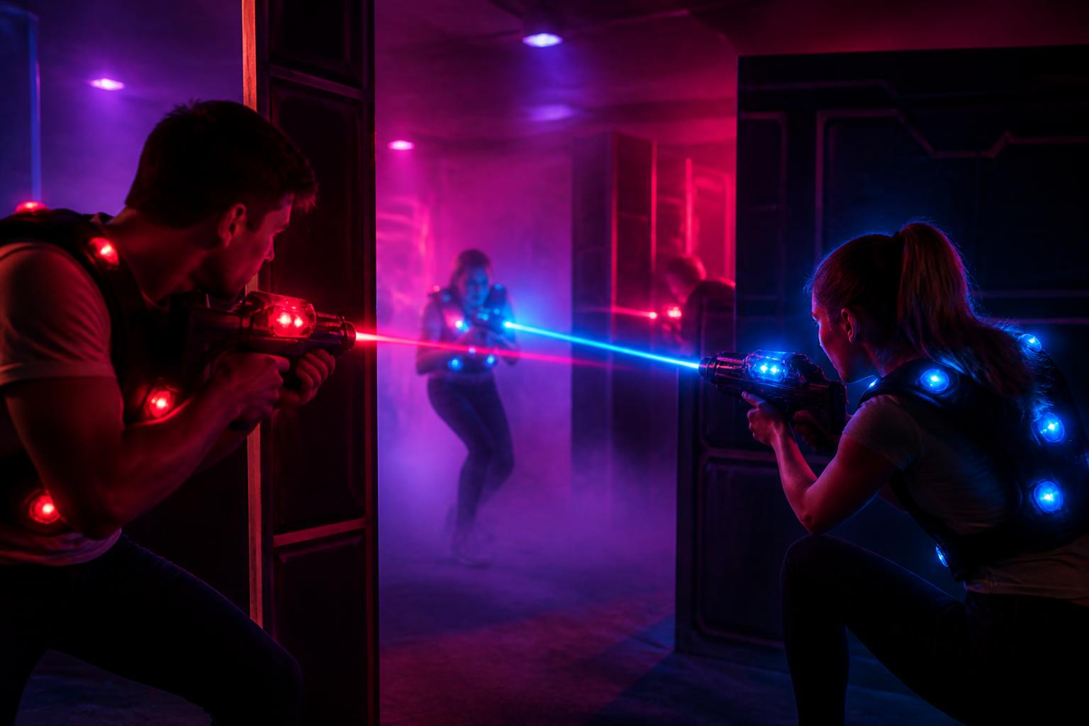 Laser tag ao ar livre
